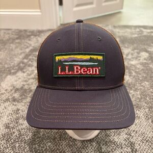 Vintage L.L. Bean Retro Logo Mesh OSFA Hat